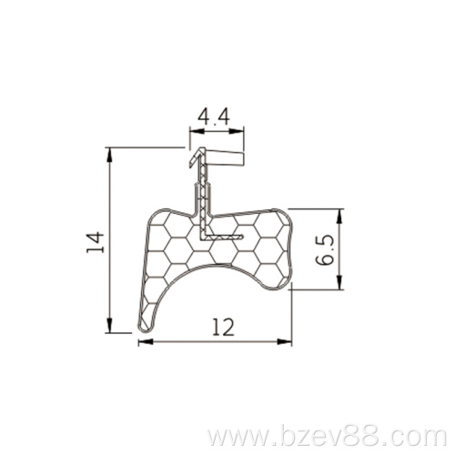 Embedded Seal Wooden Speakeasy Door Seal Wooden